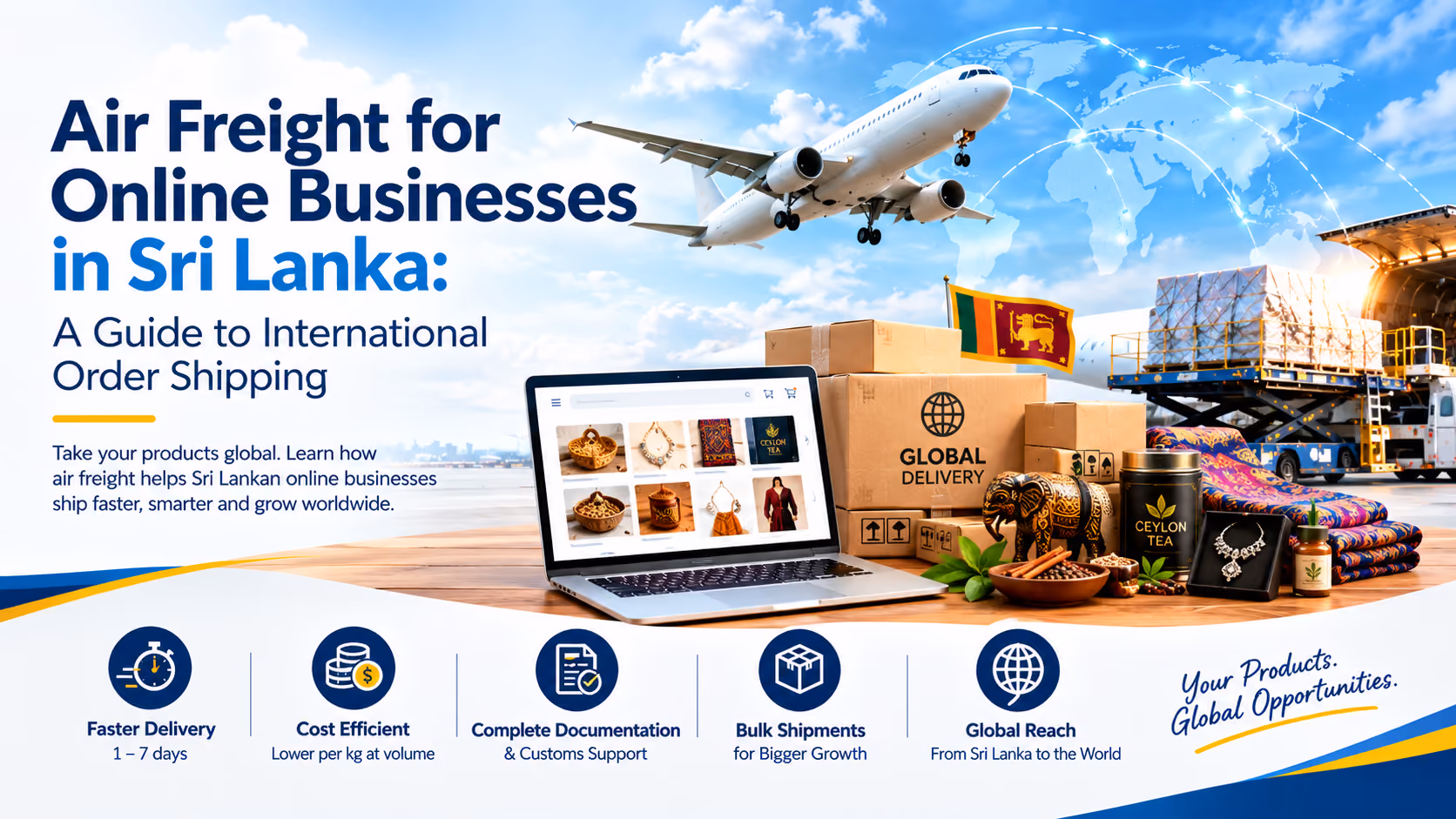 Air Freight for Online Businesses