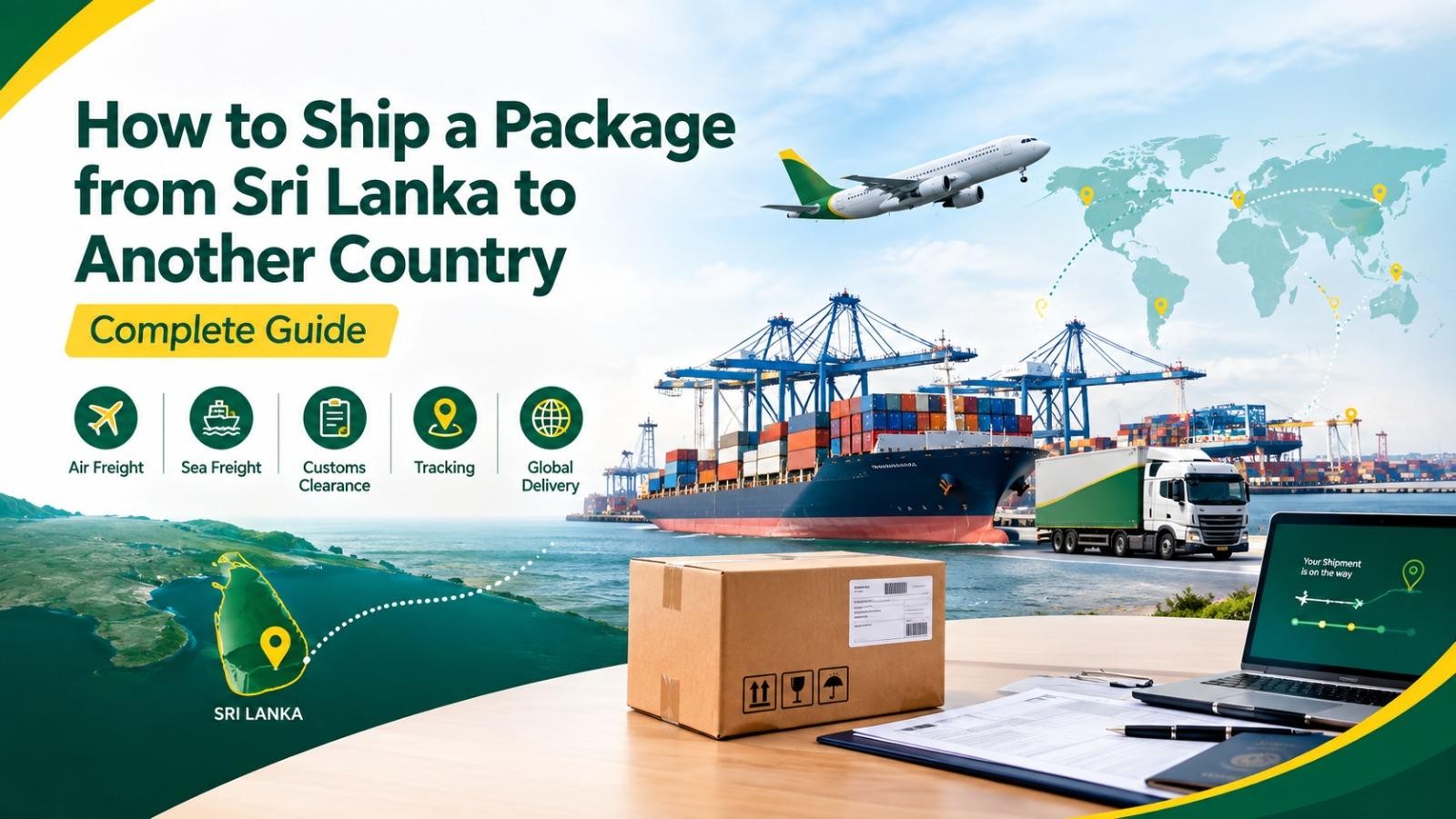 Ship a Package from Sri Lanka to Another Country